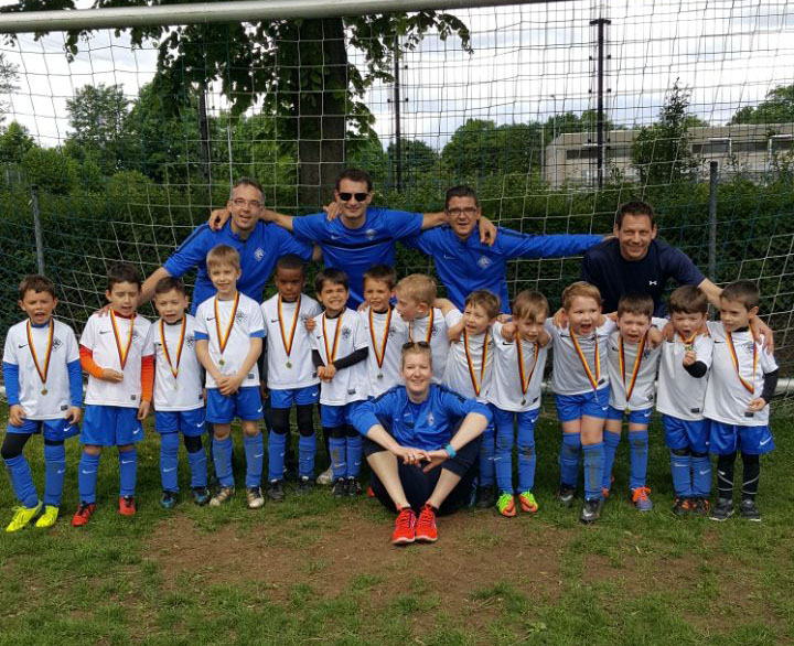 Abschluss der U7 beim SCA