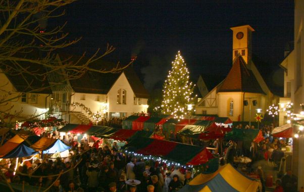 SCA auf dem Altbacher Weihnachtsmarkt