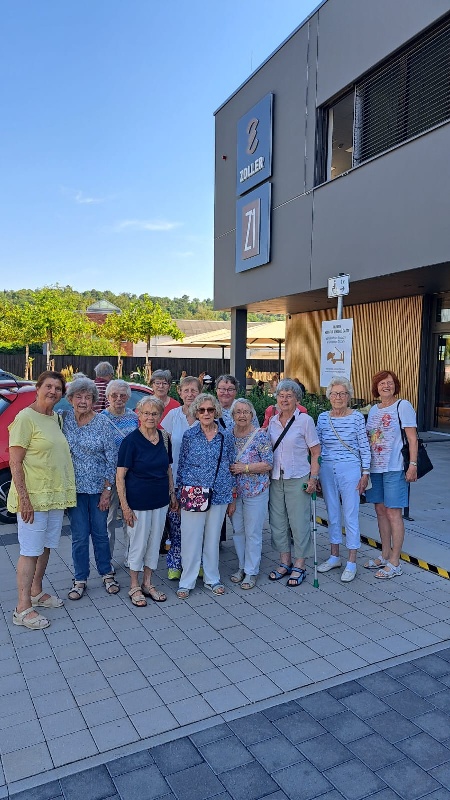 Gelungenes Sommerfest der SC Gymnastikfrauen bei der Bäckerei Zoller